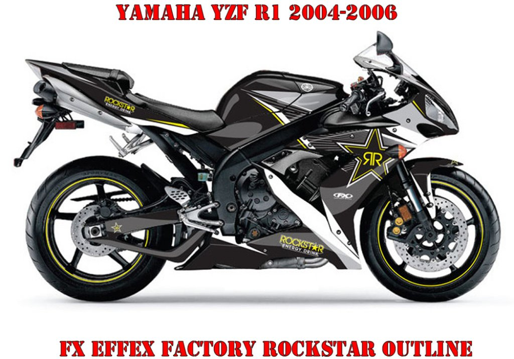 Rockstar Outline für Yamaha YZF R1 2004-2006